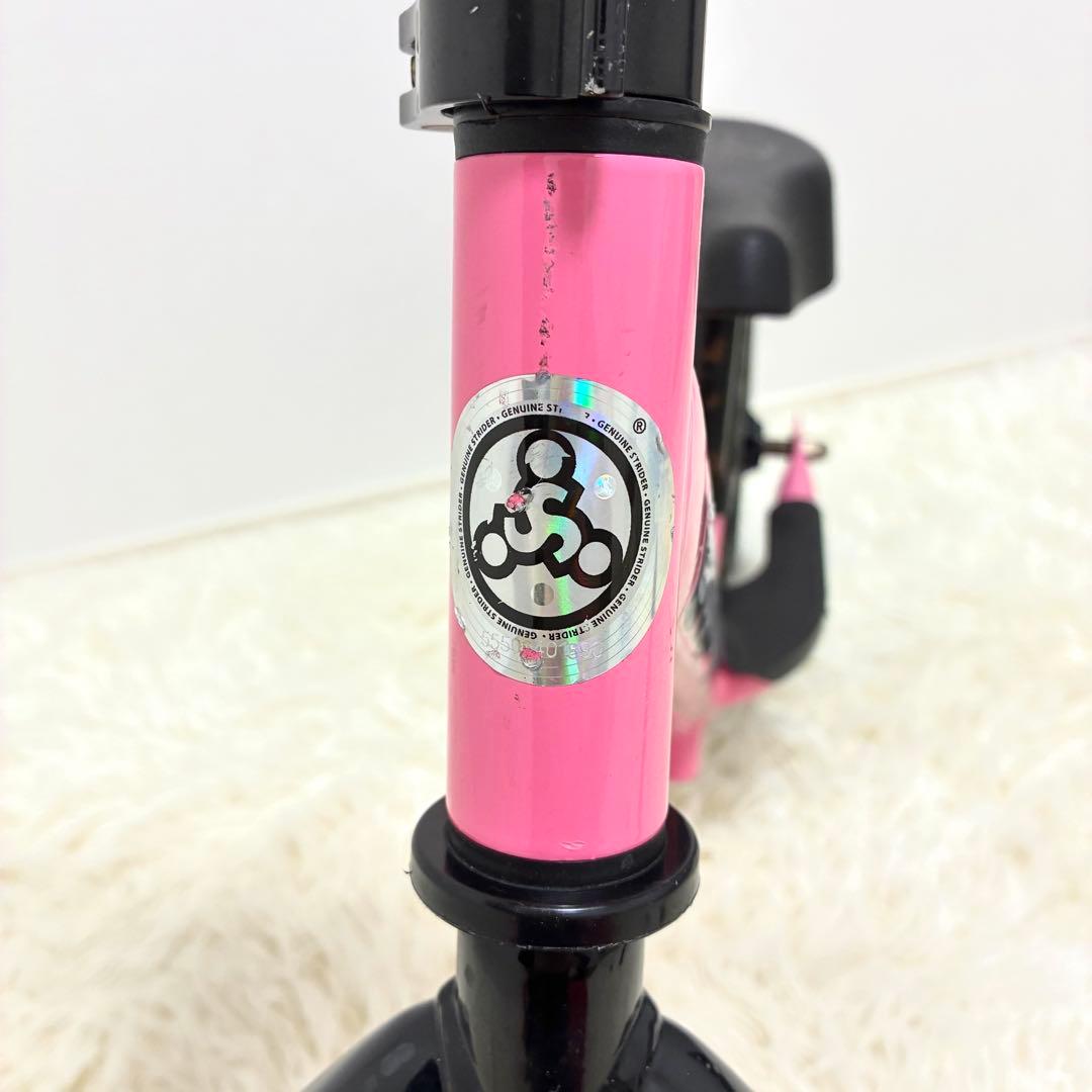 STRIDER スポーツ 12インチ ピンク バランスバイク アルコール除菌済み