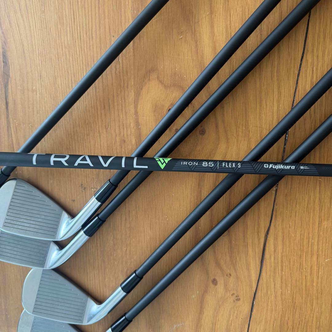クラブ MIZUNO PRO 245 6S(5-PW) TRAVIL IRON 85 S