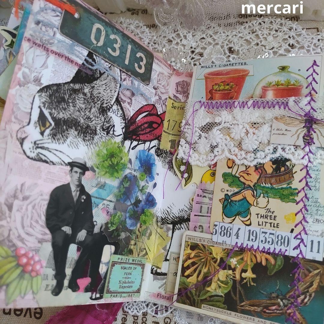 ジャンクジャーナル 雑記帳 フレークシール おすそ分け