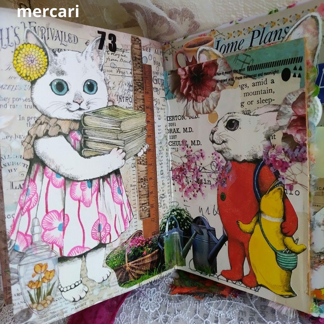 ジャンクジャーナル 雑記帳 フレークシール おすそ分け