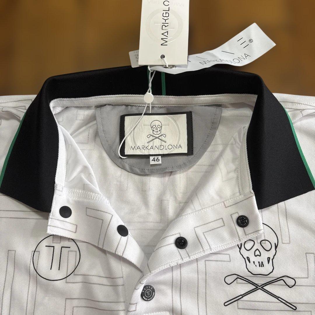 MARKANDLONA ポロシャツ 46 ホワイトタグ付き新品未使用