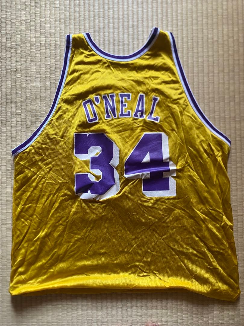 LAKERS シャキールオニール　リバーシブル　ジャージ 34 サイズ52