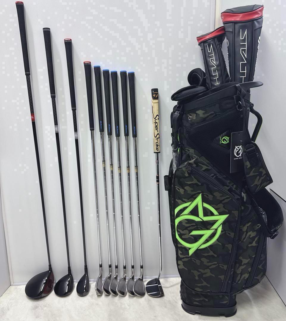 豪華10本クラブフルセット テーラーメイド STEALTH M4 メンズ右 S