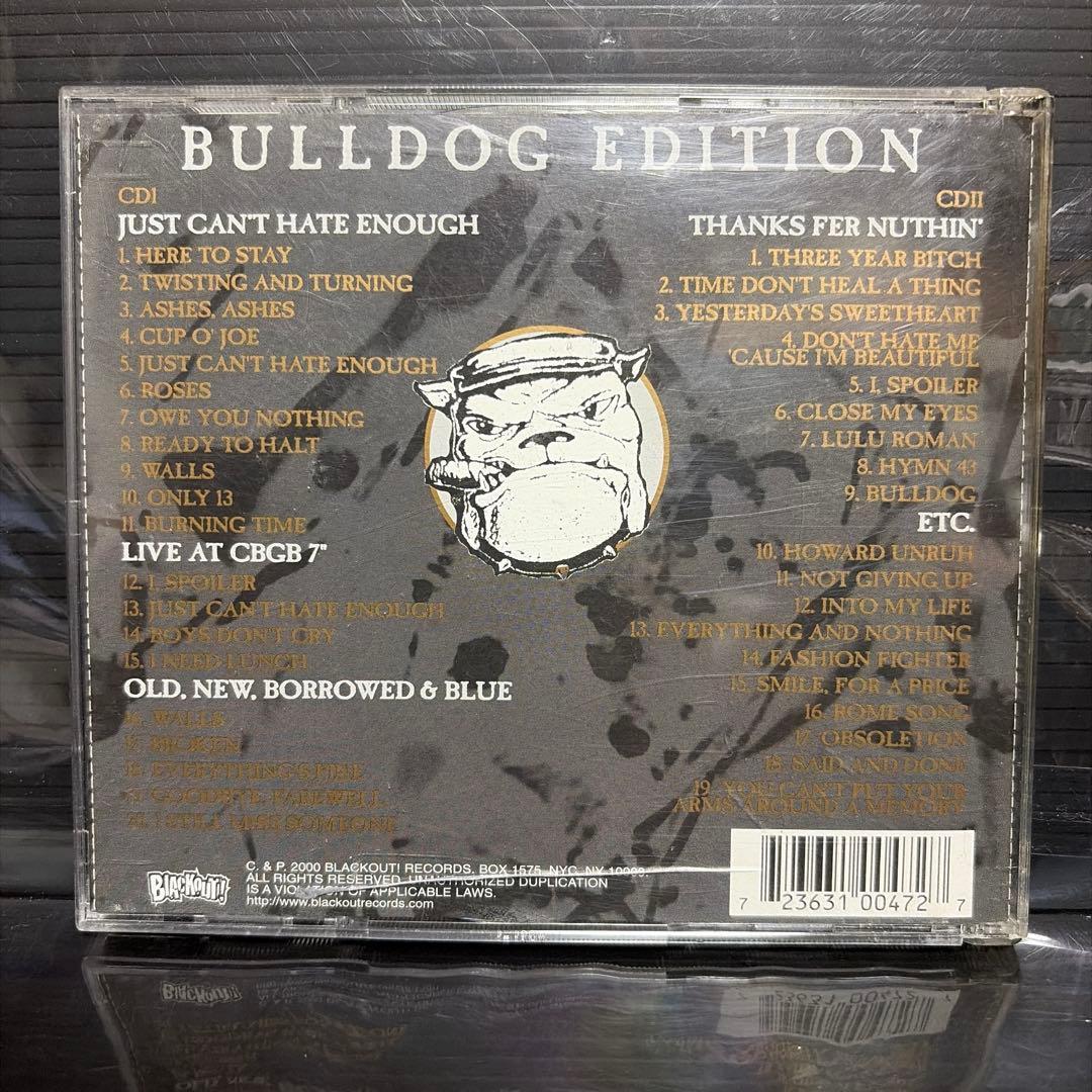 洋楽 sheer terror BULLDOG EDITION 2CD