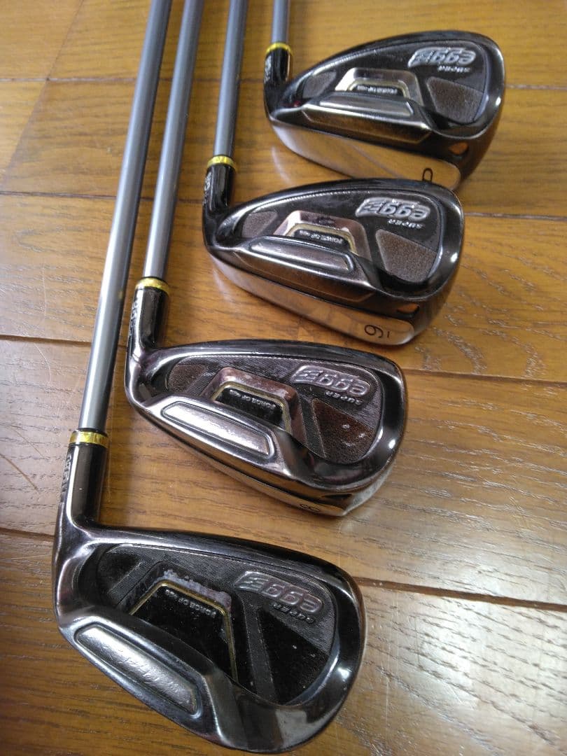 PRGR ニュースーパーエッグアイアンセット 4本