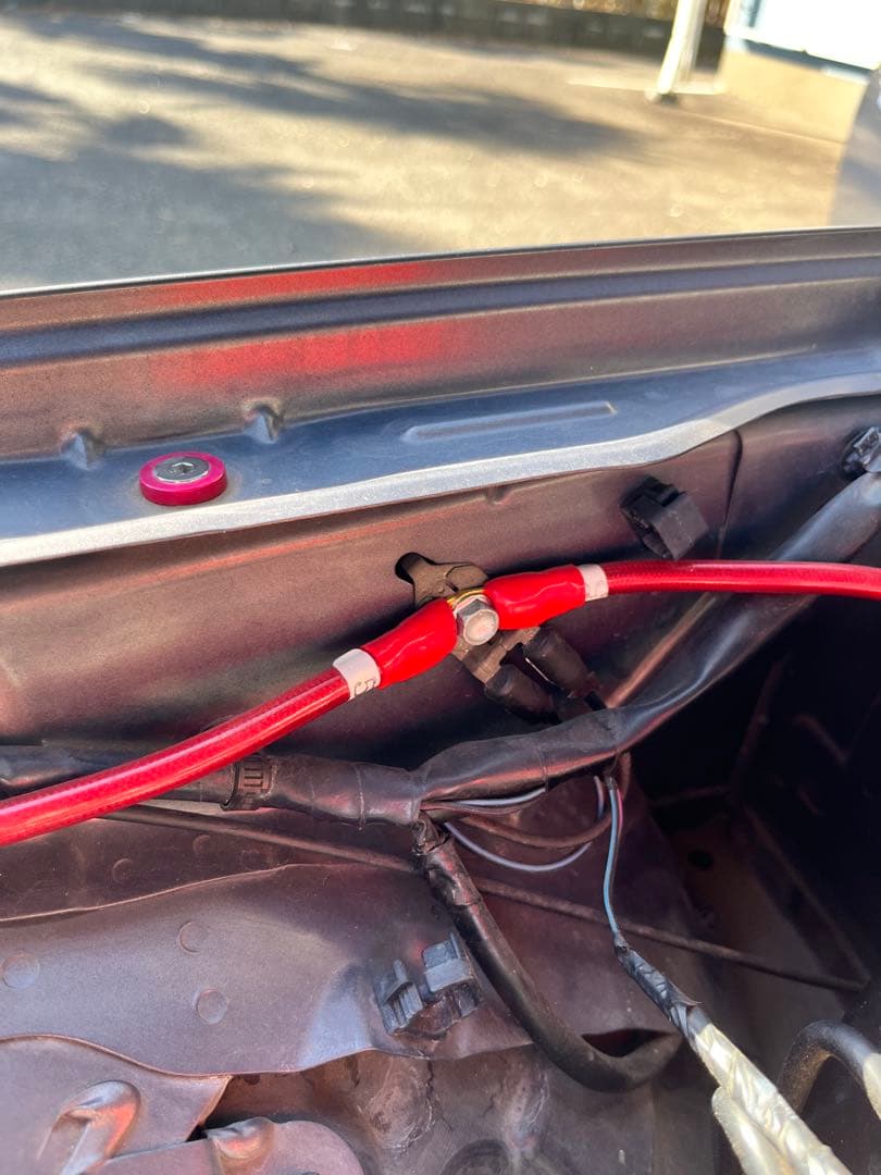 k*o様 nc ロードスター専用設計プレミアムアーシングキット14sq【燃費向上