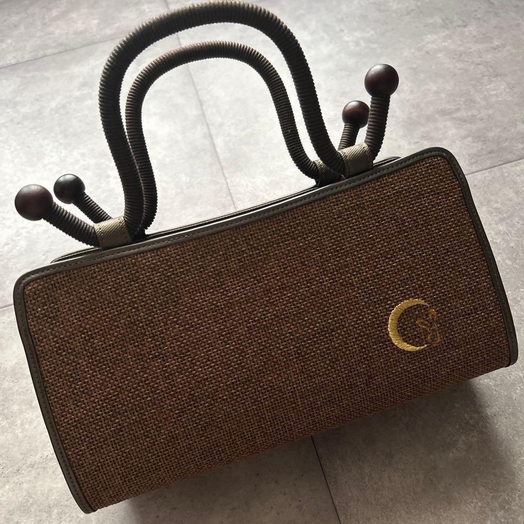 未使用　想屋　ハンドバッグ　うさぎ　刺繍　和装