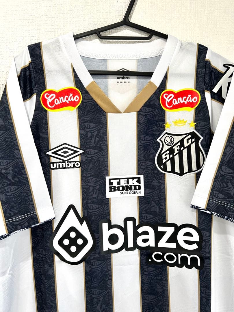 新品タグ付き　2025 サントスFC アウェイジャージ　ネイマールNo.10