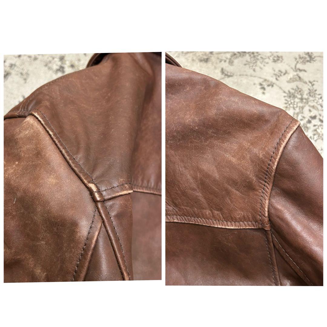 SamWalker ホースハイド スポーツジャケット　エアロレザー社製造