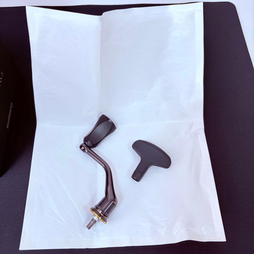 シマノ　24ツインパワー C3000XG リール　釣り　夢屋のハンドルノブ付き