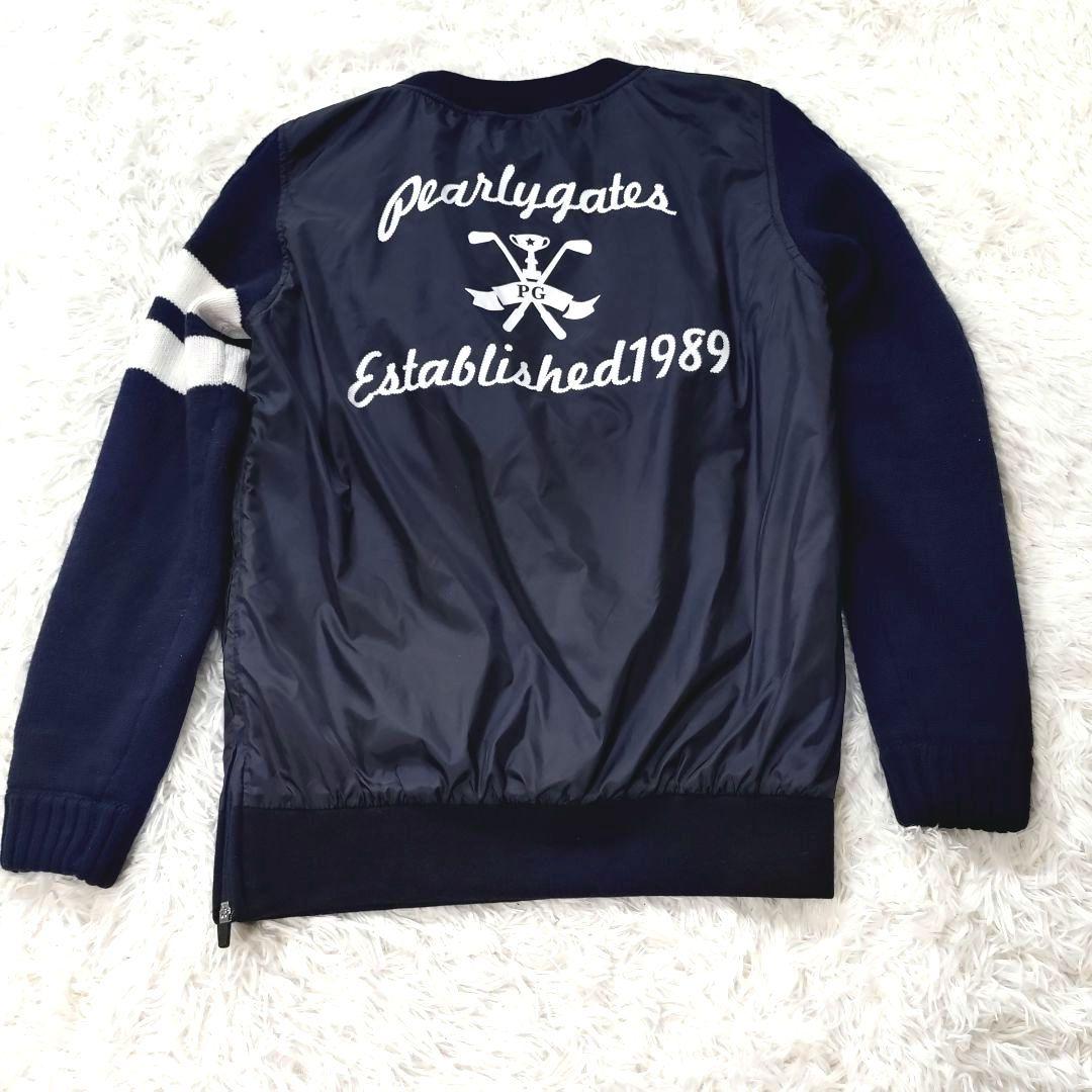 パーリーゲイツ スニード ブルゾン 刺繍ロゴ 蓄熱裏地