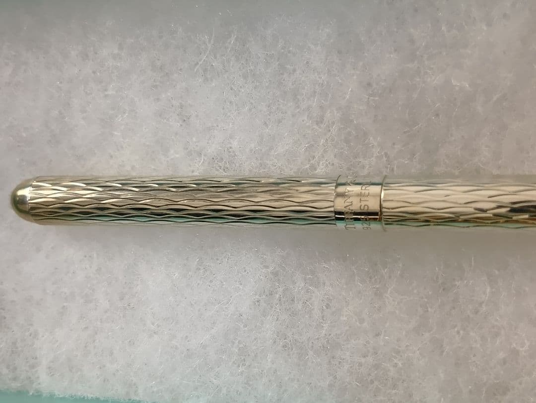 【廃盤商品・美品】Tiffany & Co. Ag925銀張ボールペン