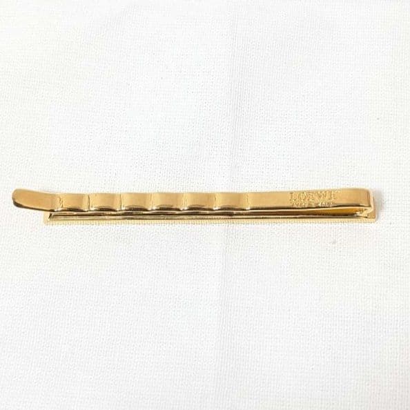 LOEWE　ネクタイピン　アナグラム　ロゴ　ゴールド　メンズ　ビジネス