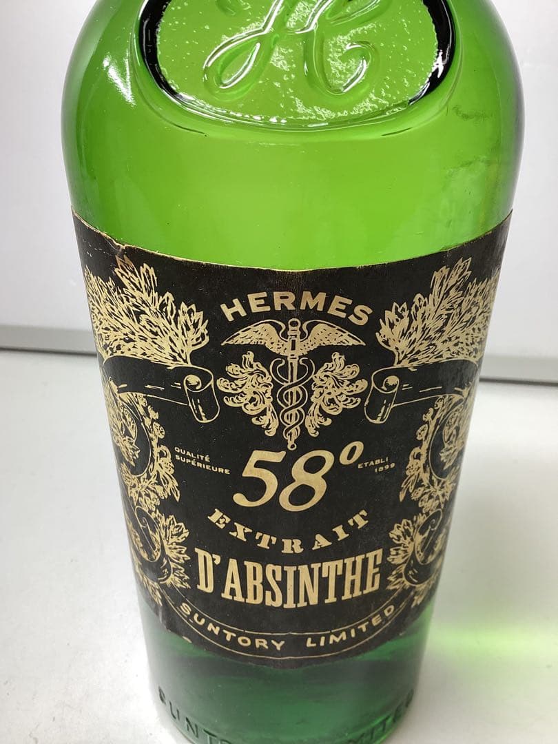 n*o様 58° アブサン サントリー　720ml　 古酒　未開栓　リキュール類