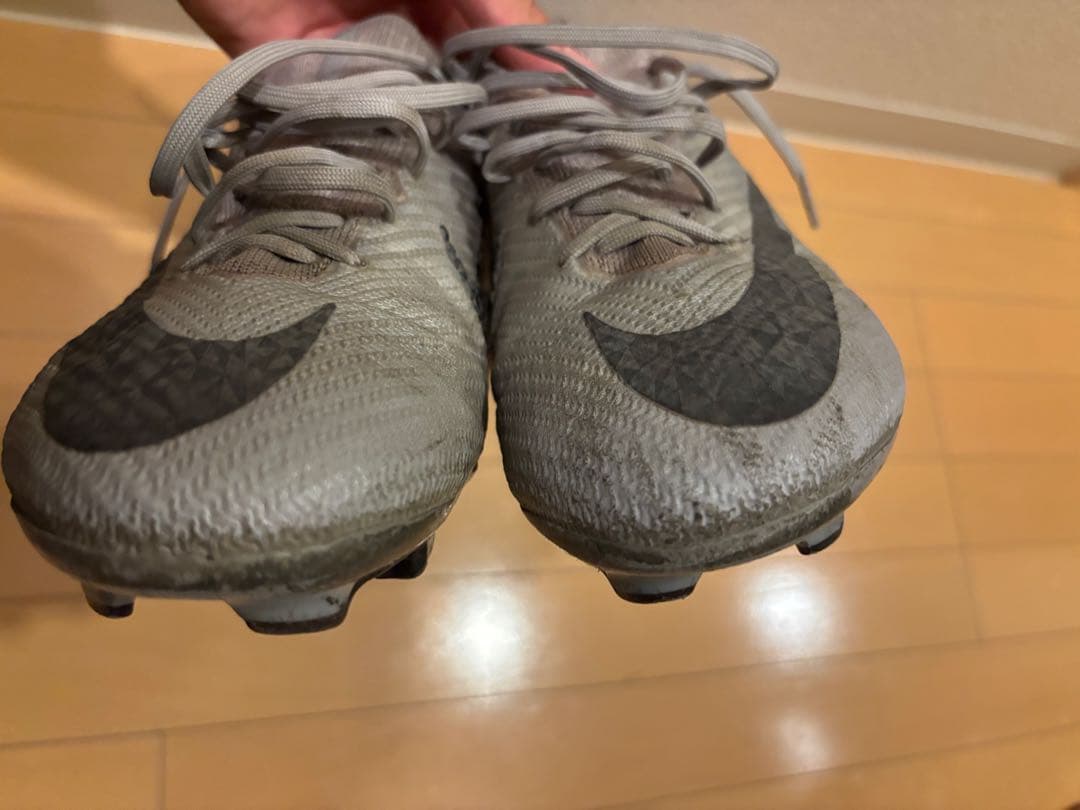 サッカースパイク ナイキマーキュリアルヴェイパー15 FG 27cm ブラック