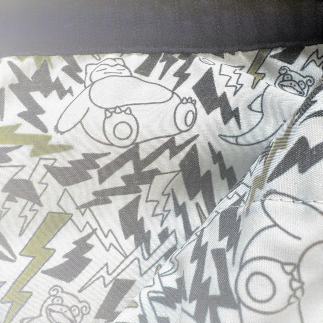 ピカチュウデザイン ショートパンツ ダークブルー