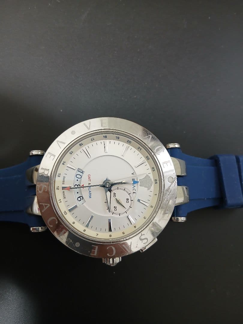 時計 VERSACE V-Race GMT ALARM