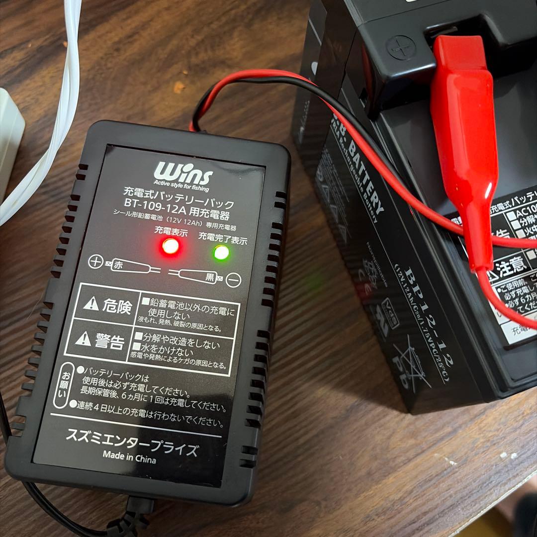 【新品未使用•1月購入】WINSバッテリー BT-109-12A