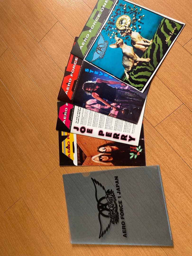激レア！エアロスミスファンクラブ「AERO FORCE ONE」会報（1997年
