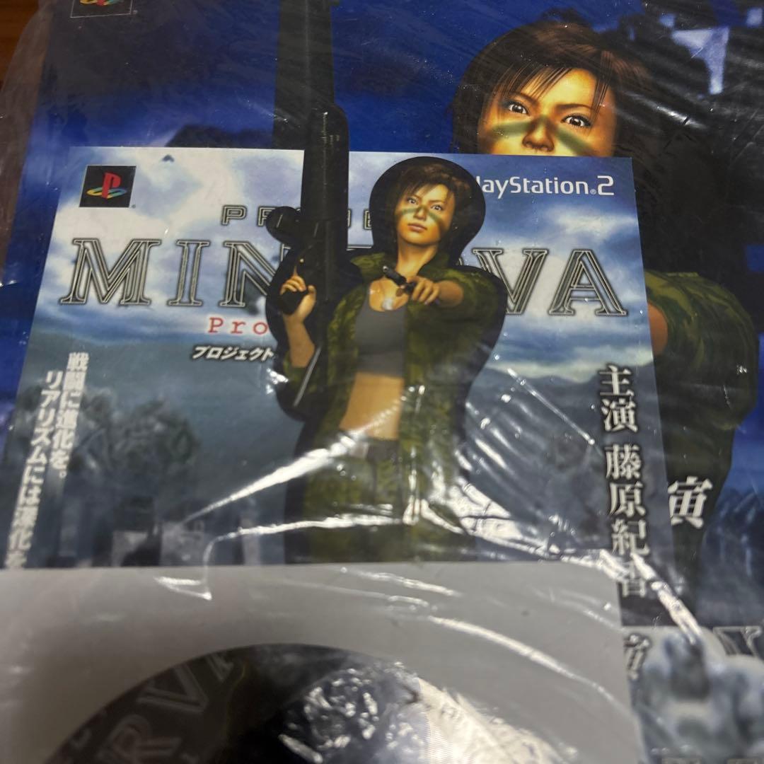 ps2 MINERVA 販促 DVD付き　店頭ポップ　非売品　 2枚入り