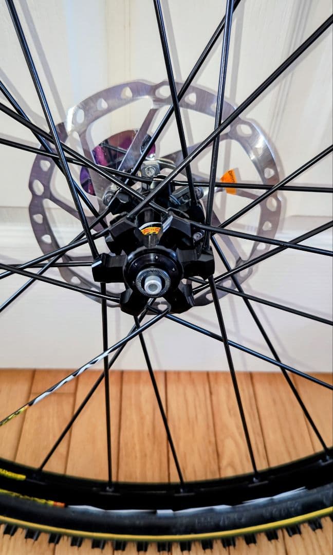 【未使用新品】MAVICクロスマックスST26in/ローター、スプロケ、タイヤ付