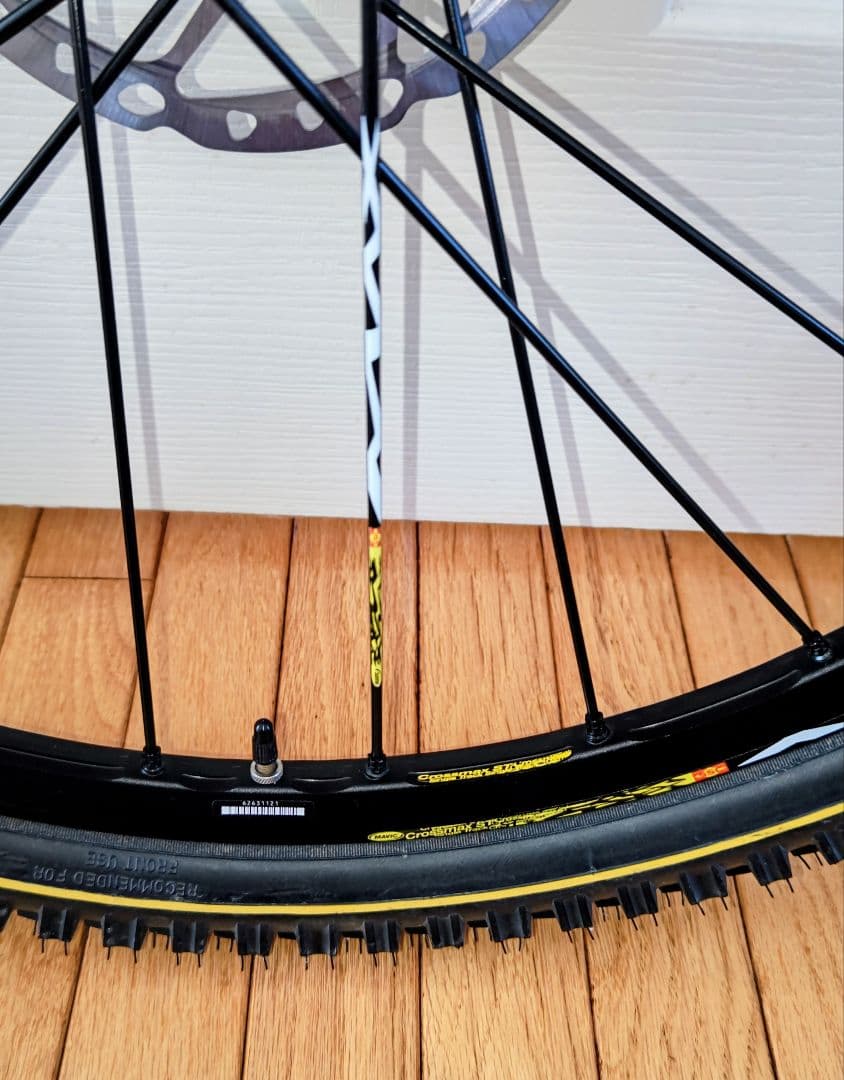 【未使用新品】MAVICクロスマックスST26in/ローター、スプロケ、タイヤ付