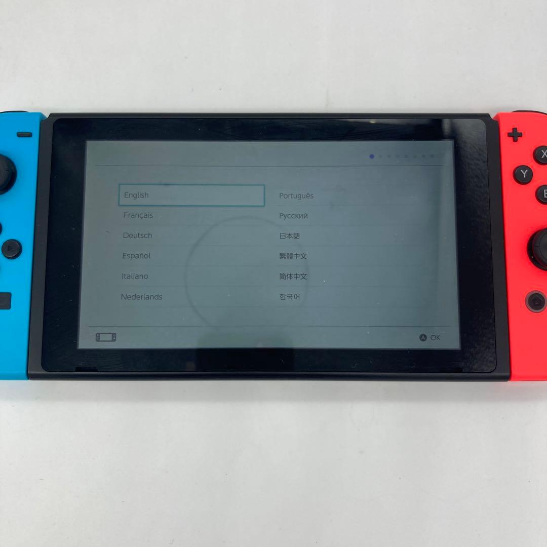 ★Nintendo Switch 本体 青/赤　本体