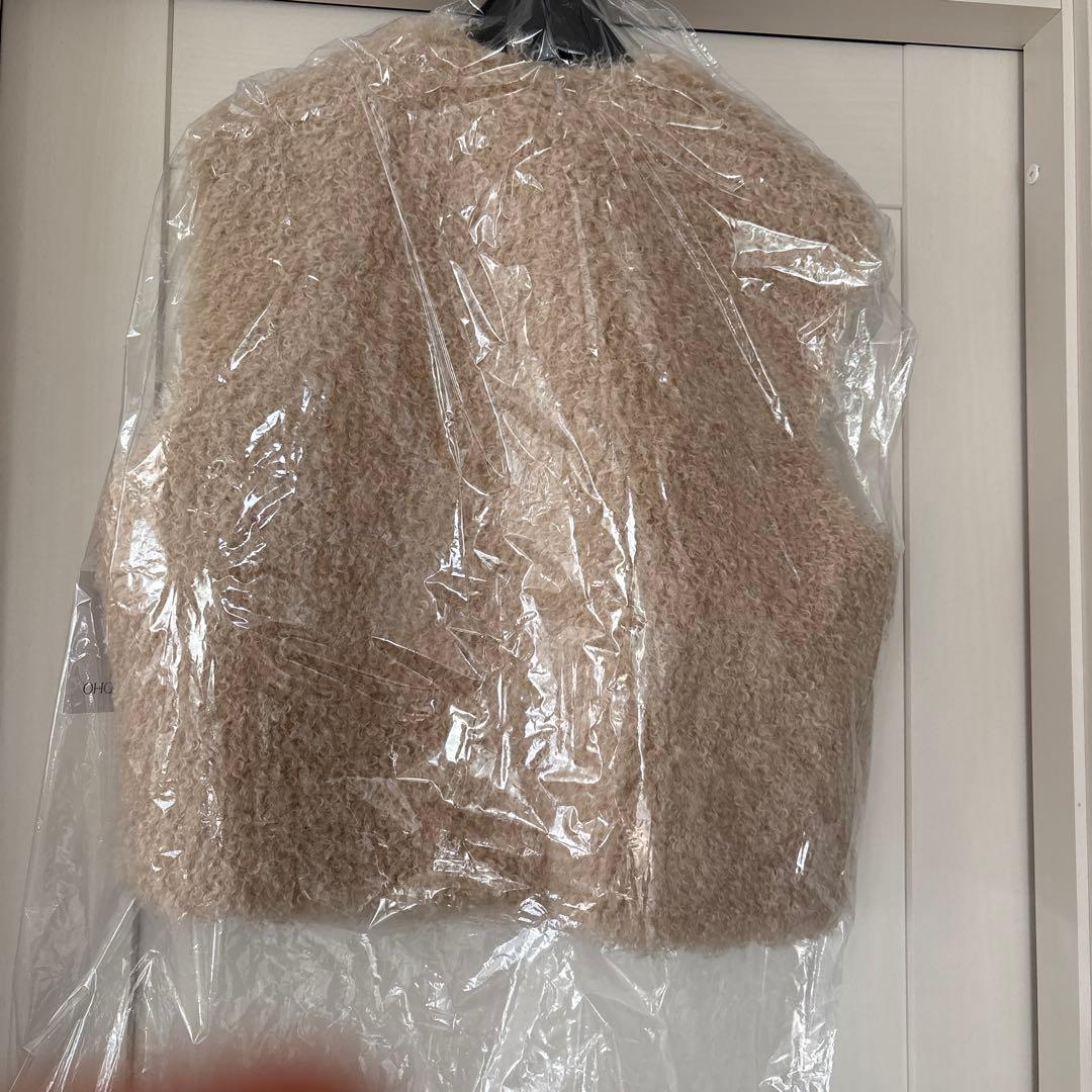 新品タグ付　OHGA プードルベスト