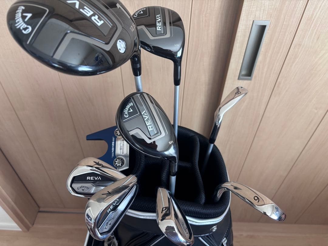【ほぼ未使用⭐︎美品】キャロウェイ レディース クラブセット REVA 9本セット