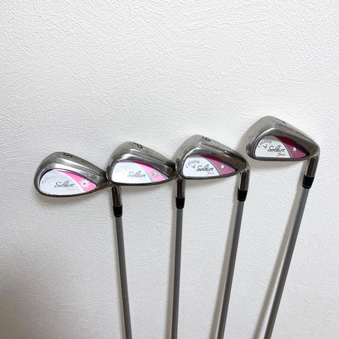 格安☆キャロウェイ レディース用ゴルフクラブ セット☆初心者 女性右利きバッグ付