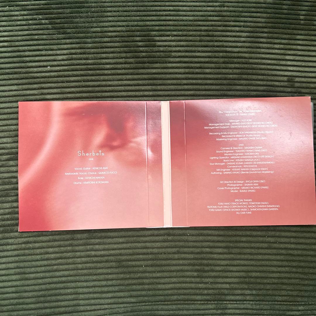【CD＋DVD初回限定版】シャーベッツ/浅井健一×3枚セット　紙ジャケ仕様