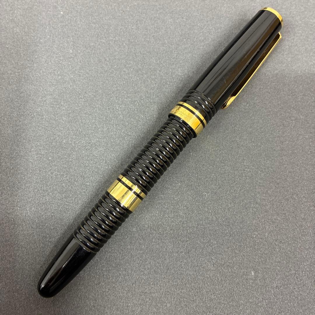 早い者勝ち プラチナ万年筆 14K ペン先 黒金 現状品 中古美品無し