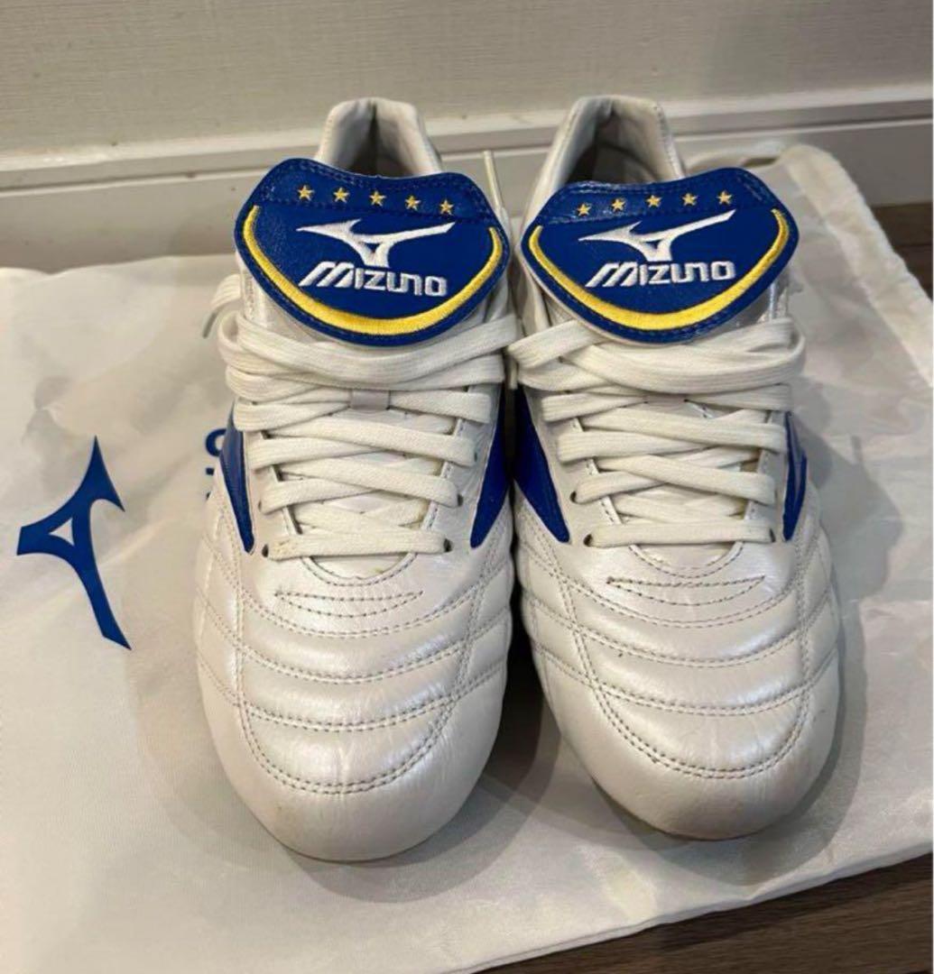 セット売り　Mizuno ウェーブカップレジェンド　青　白　モレリア2 赤