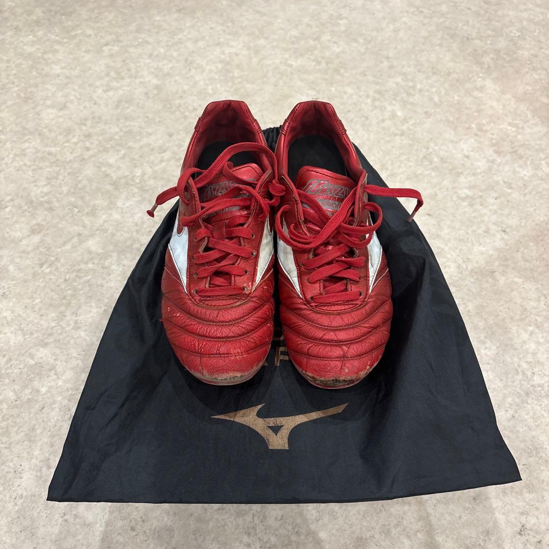 Mizuno Morelia 2 赤色 限定色 袋と箱付き