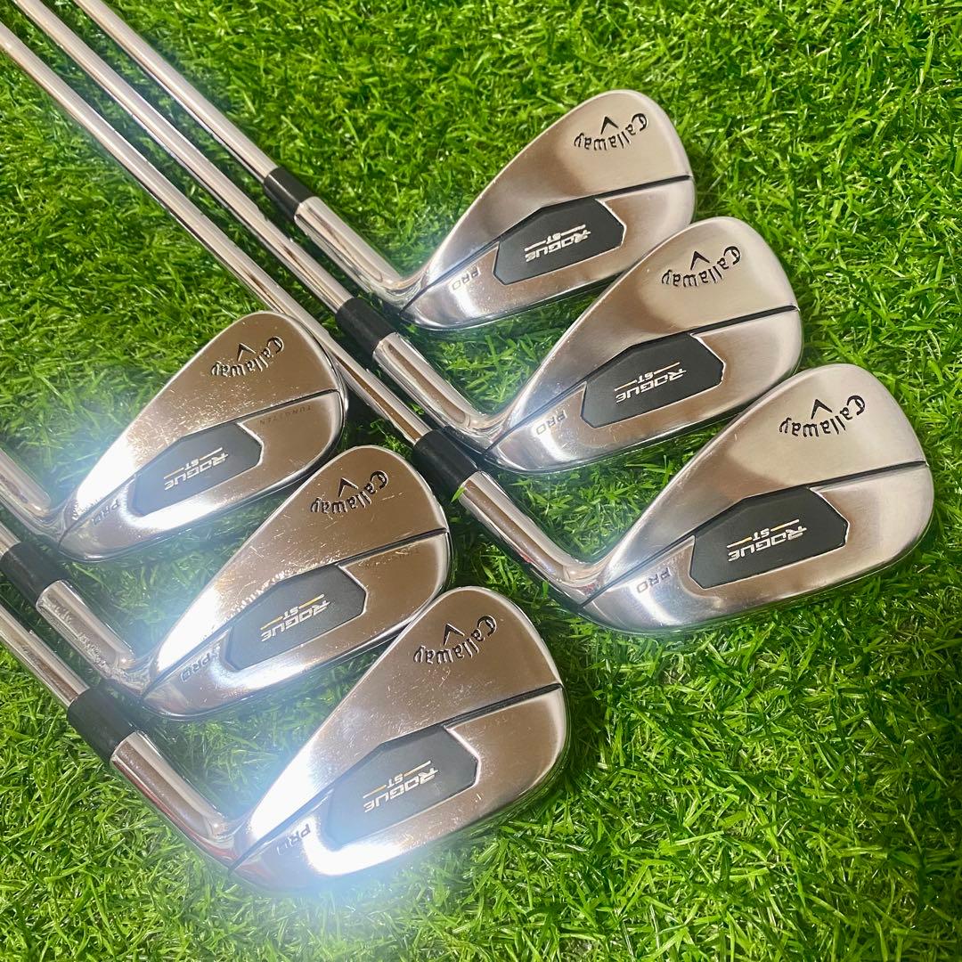 キャロウェイ ローグST アイアンセット 6本 右 S200 クラブ メンズ