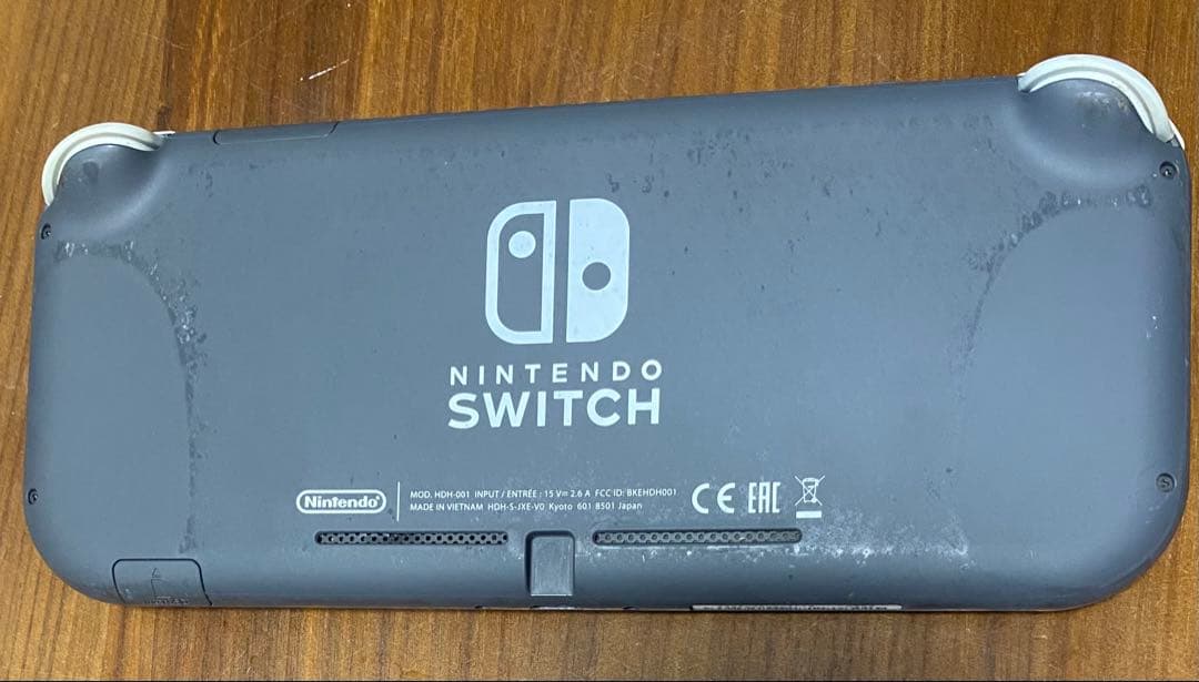 【ジャンク】Nintendo Switch Lite 本体 ブラック　グレー