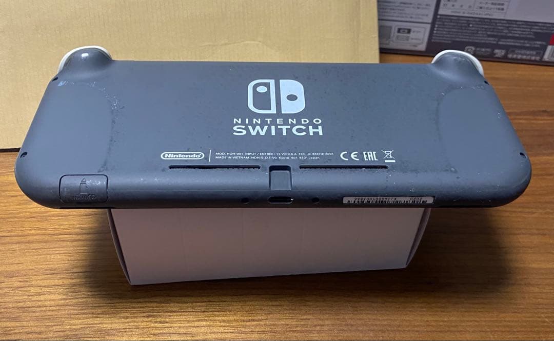 【ジャンク】Nintendo Switch Lite 本体 ブラック　グレー