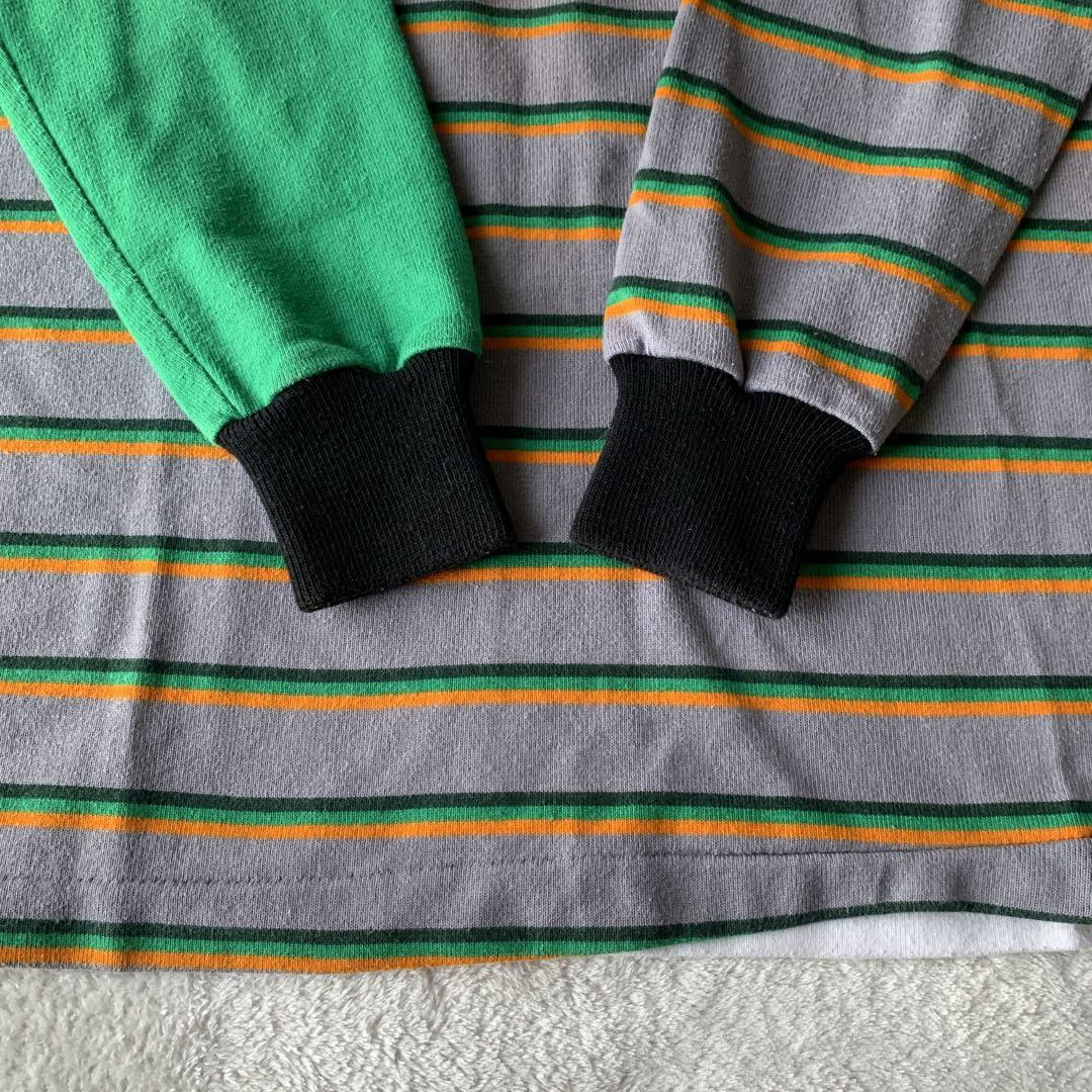 人気 ニュージーランド製 カンタベリー ラガーシャツ ビッグロゴ クレイジー