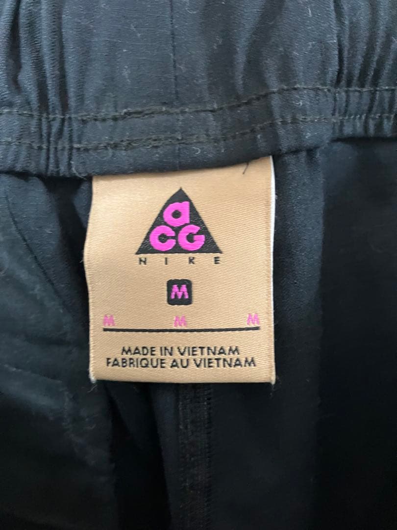 【ACG NIKE】トレイルパンツ Trail Pants ブラック グレー M