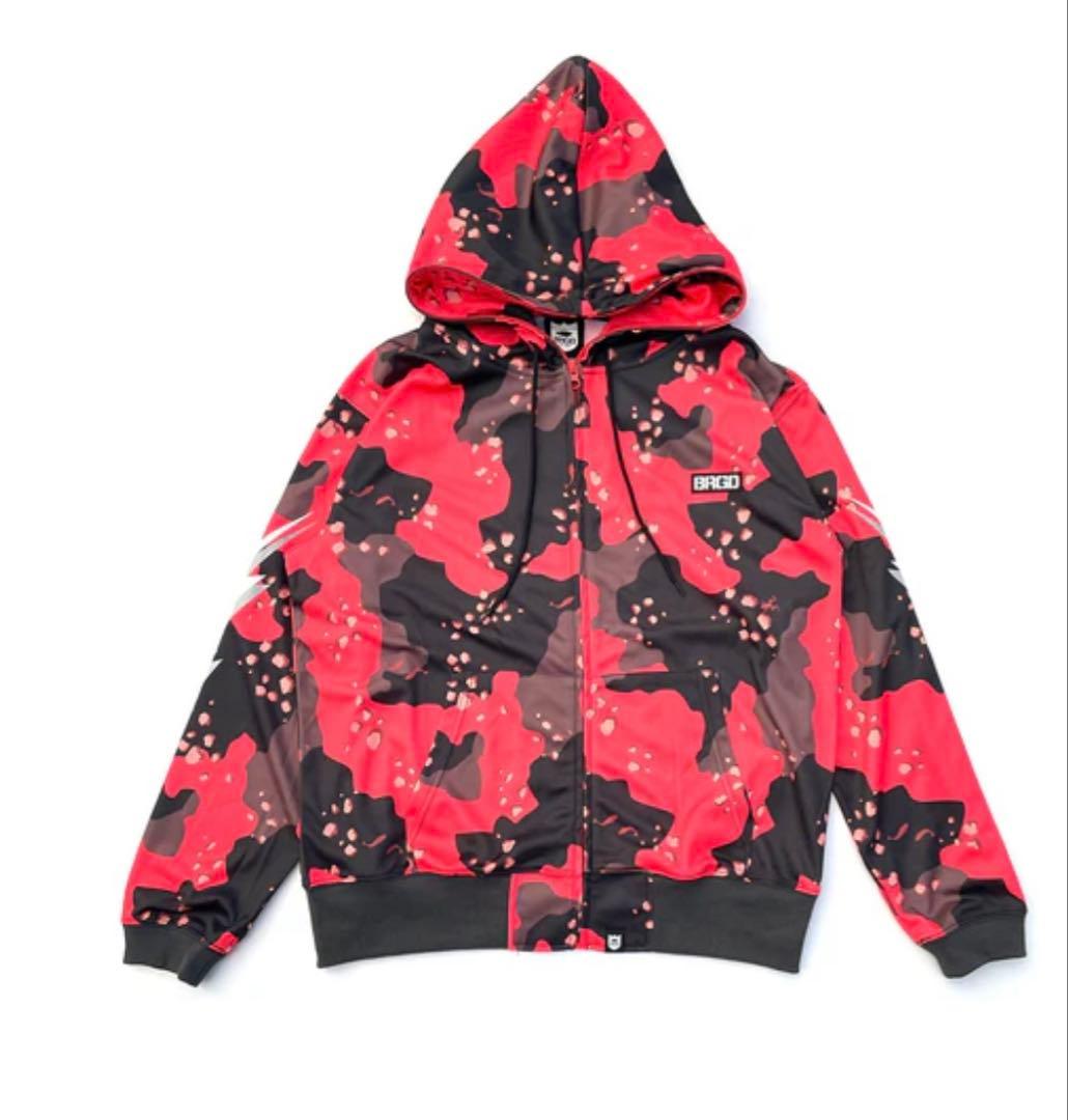 【半額以下新品】バスブリゲード BASS BRIGADE カモフラージュパーカー