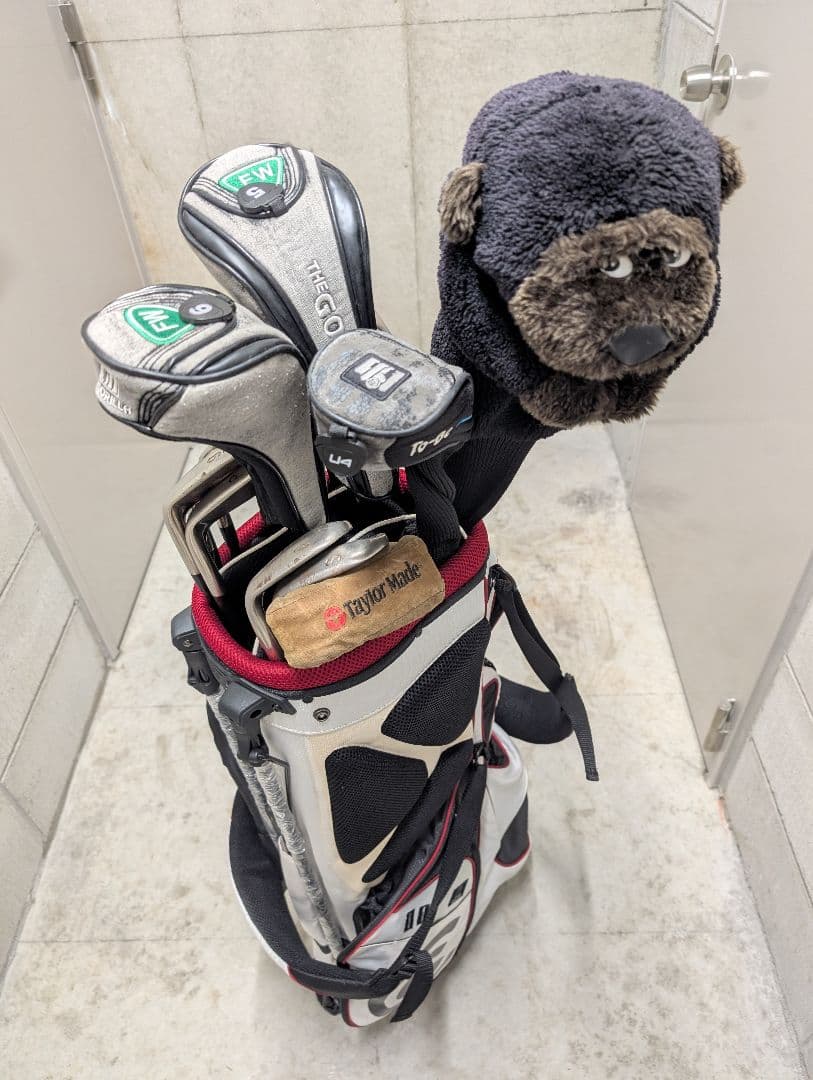 GORILLA MOMENTUM等中古ゴルフクラブセット 新品キャディバッグ付き