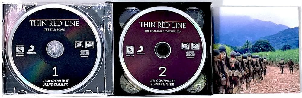 廃盤 3500枚限定盤 CD シン・レッド・ライン サウンドトラック〈4枚組〉