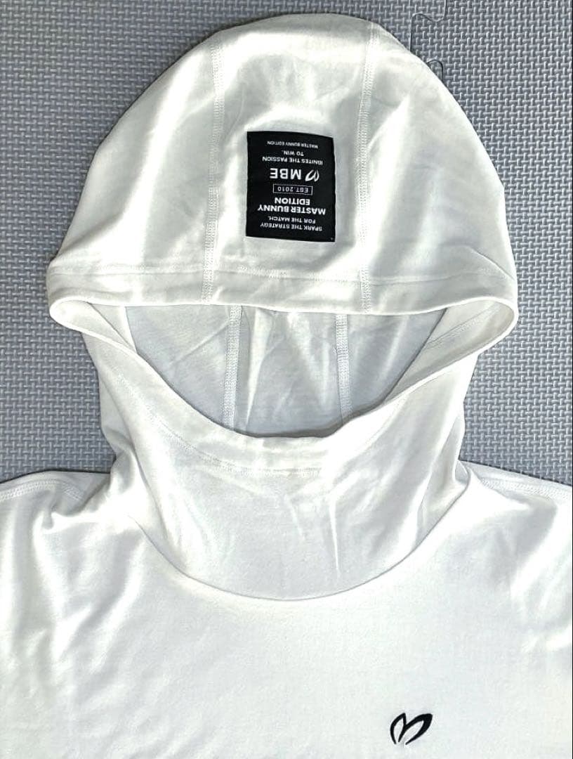 マスターバニーエディション ベアスムースフーデイ プルオーバー（WHT／４）