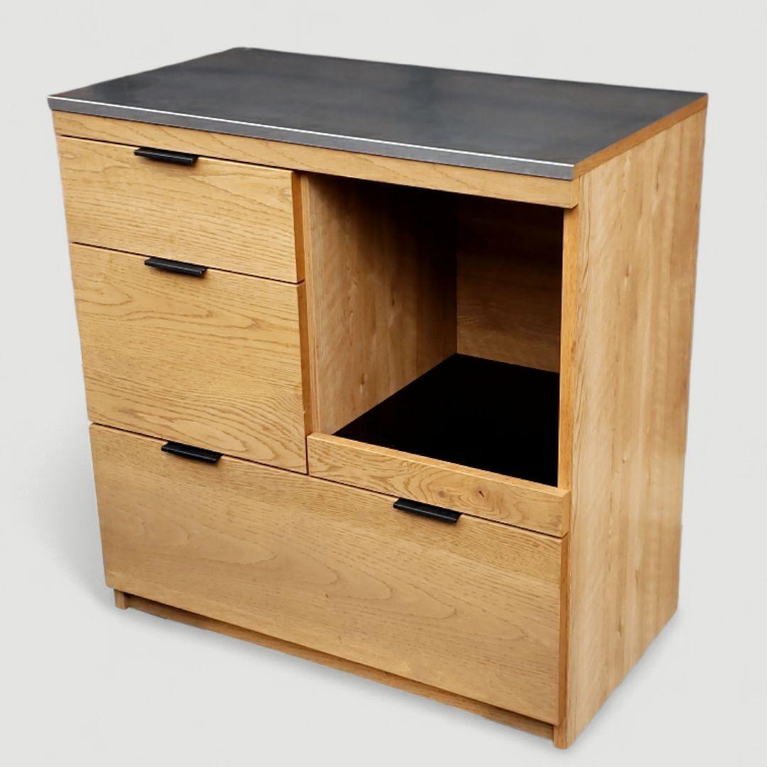 unico ADDAY キッチンカウンター W820 ステンレス天板