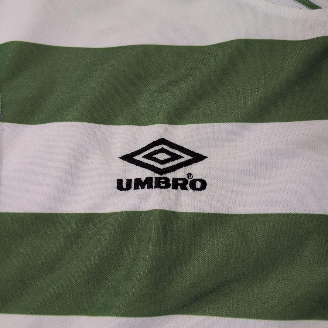 アンブロ製 99-01 セルティックFC ホーム ユニフォーム　サイズL