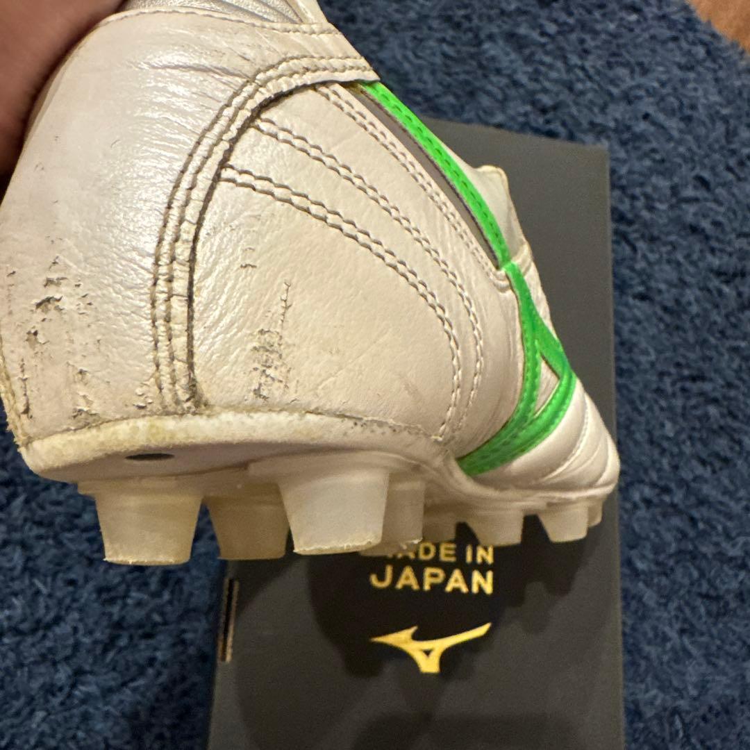 モレリアⅡ JAPAN／サッカーシューズ ホワイト/グリーン