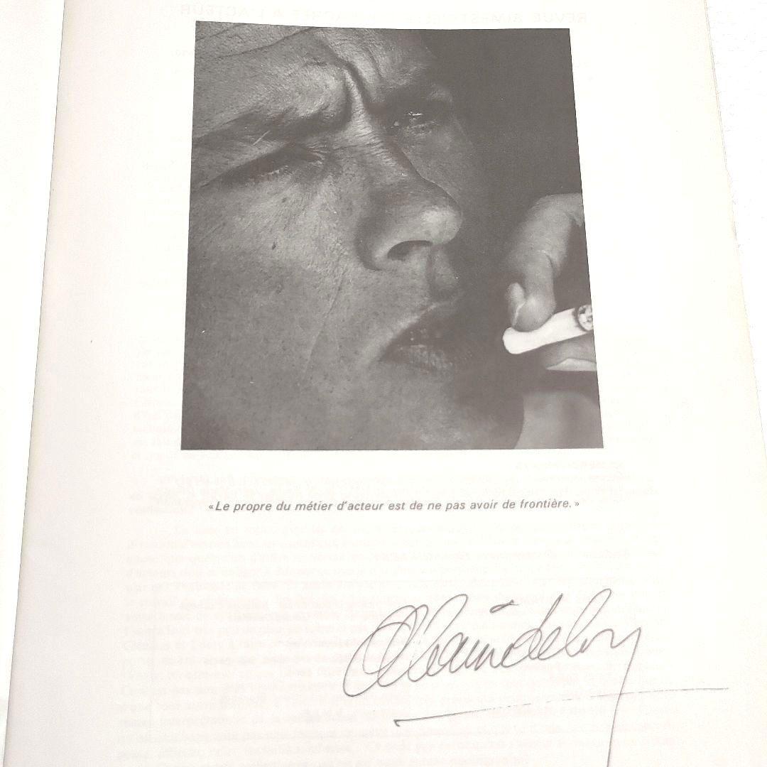 アラン・ドロンの本　２冊　フランス語