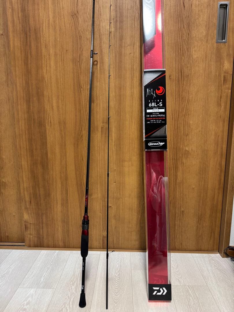 月下美人AJING 68L-S ソリッドアジングロッド