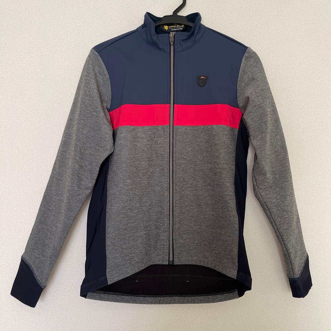 カペルミュール　防風ジャケット　サイクル　グレー ネイビー メンズ　レディース