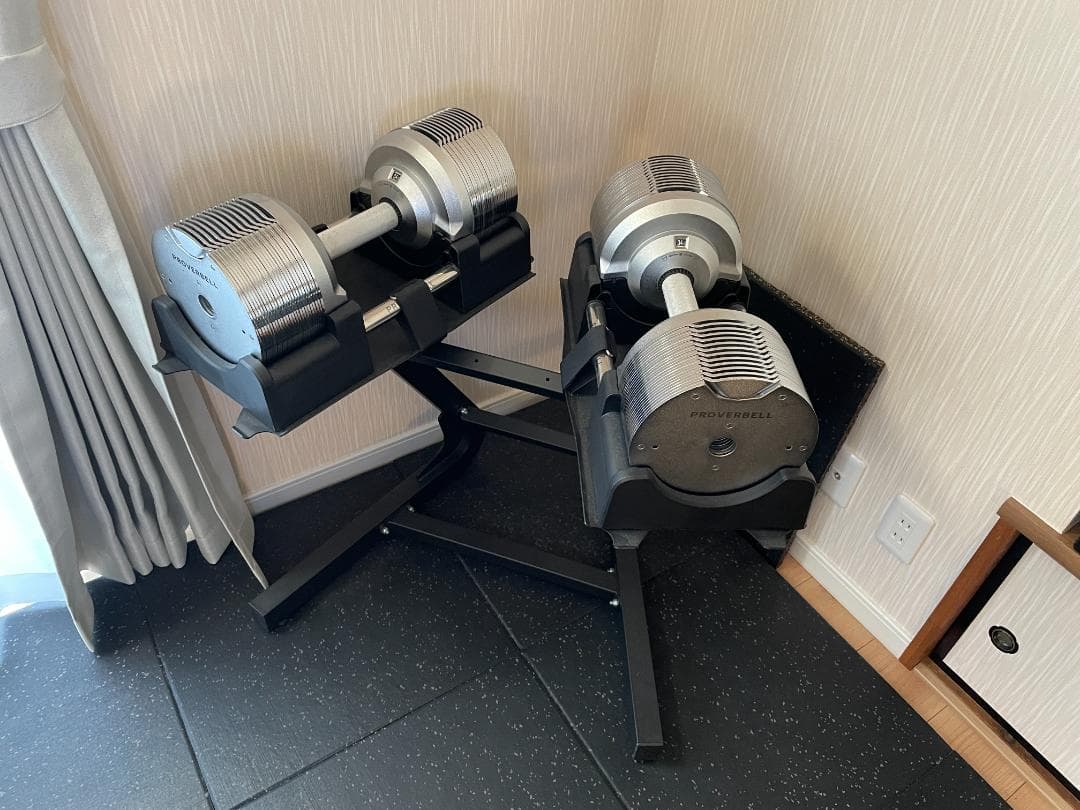 プロバーベル41.5kgスタンド付きセット②